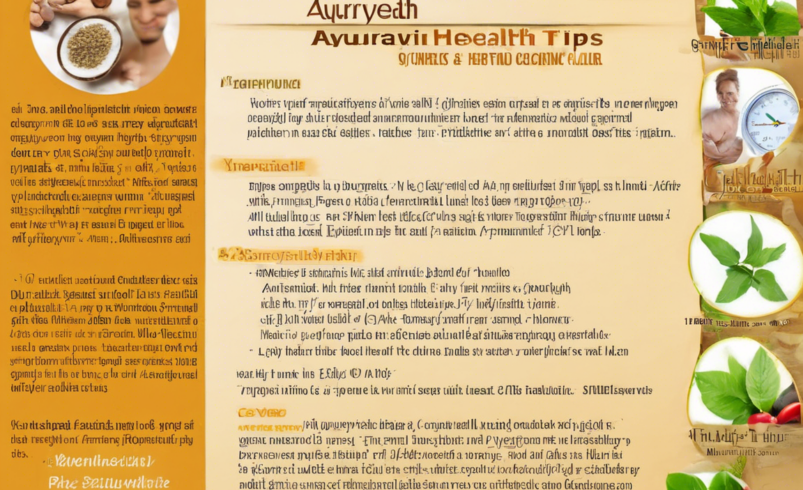 Transform Your Health with Wellhealth Ayurvedic Tips