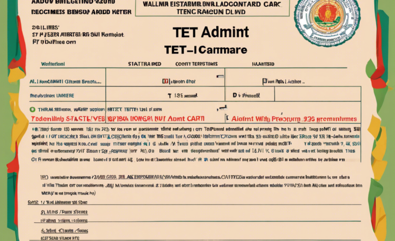 WB TET Admit Card 2023: Everything You Need to Know