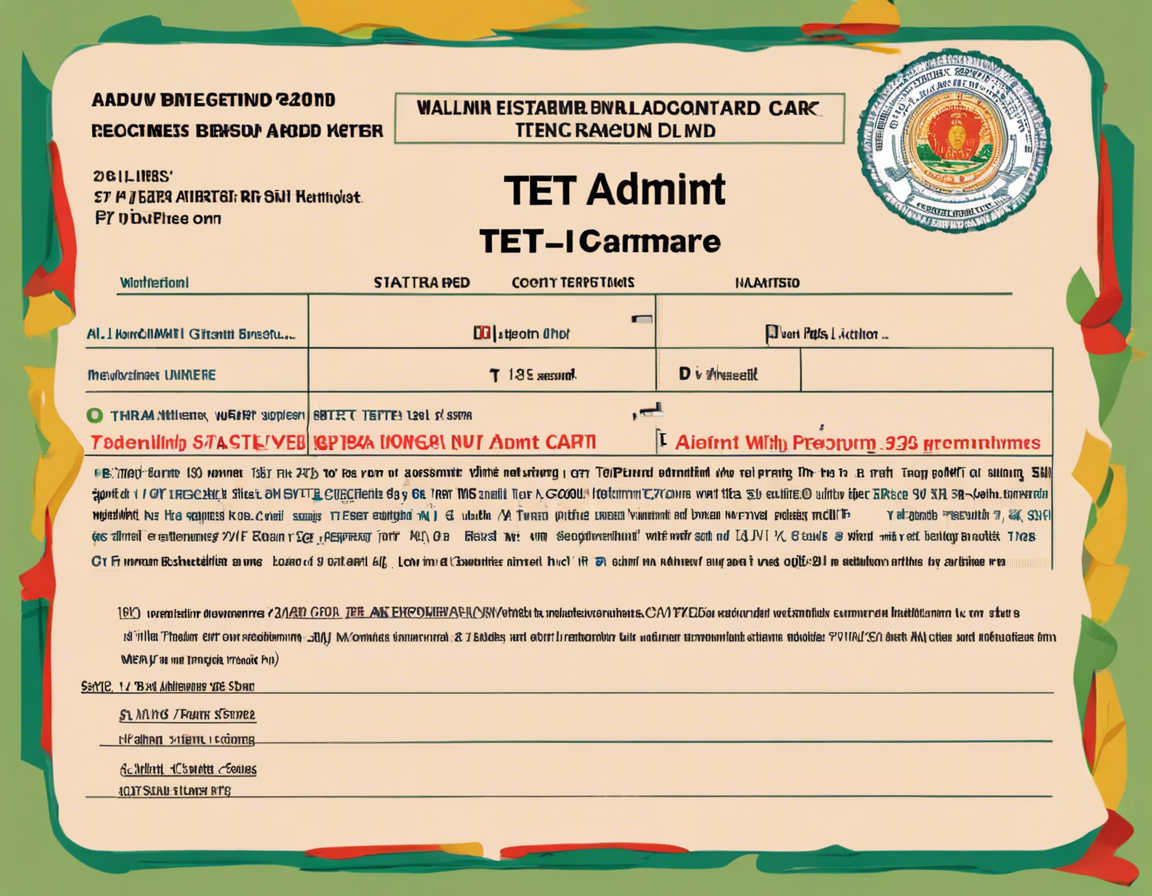 WB TET Admit Card 2023: Everything You Need to Know